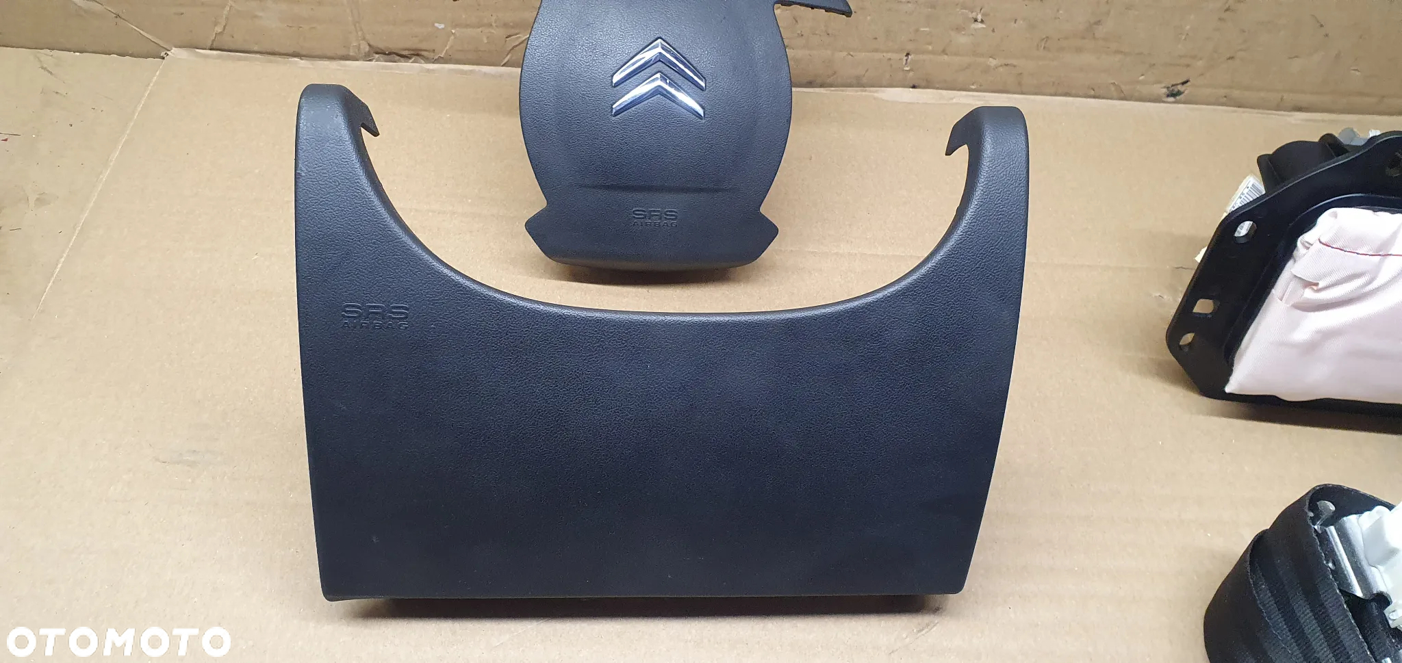 Konsola poduszki pasy AIRBAG  sensor zestaw naprawczy Citroen C5 III - 5