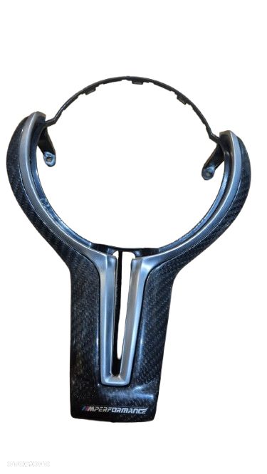 BMW M3 M4 F80 F82 NAKŁADKA KIEROWNICY DEKOR MPERFORMANCE CARBON - 1