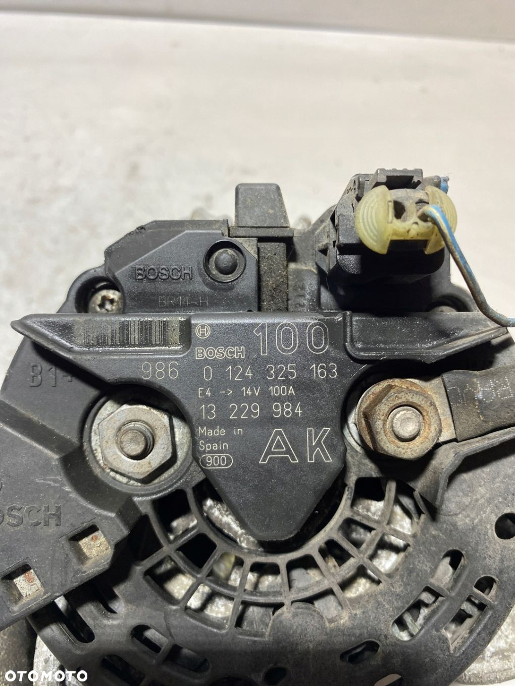 ALTERNATOR OPEL ASTRA H ZAFIRA B 1.6 1.8 16V 13229984 AK - 2