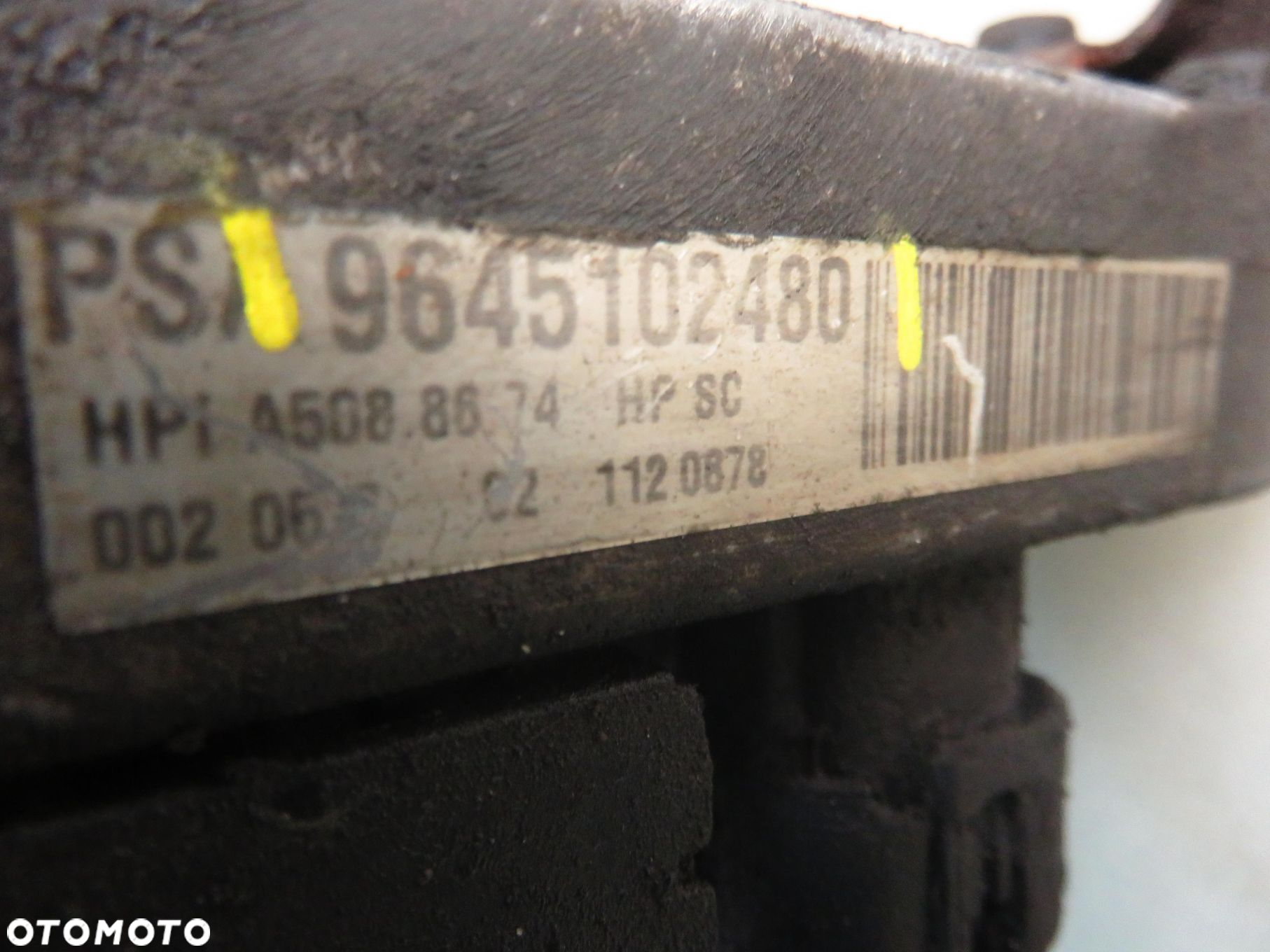 POMPA WSPOMAGANIA PEUGEOT 307 (3A/C) 9645102480 - 3