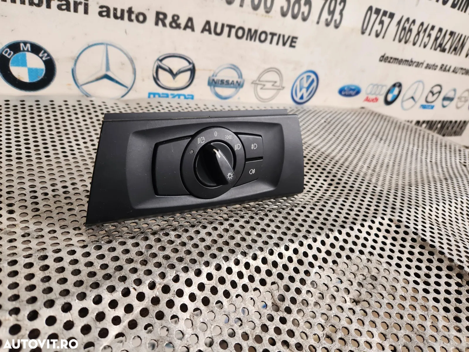 Bloc Lumini Bmw E90 E91 E92 E93 X1 E84 E81 E87 Cu Functia Auto Si Proiectoare Ceata Cod  - Dezmembr - 2