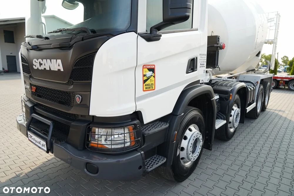 Scania P 410 XT / BETONOMIESZARKA / GRUSZKA / 9 m3 / EURO 6 / ALUFELGI - 11