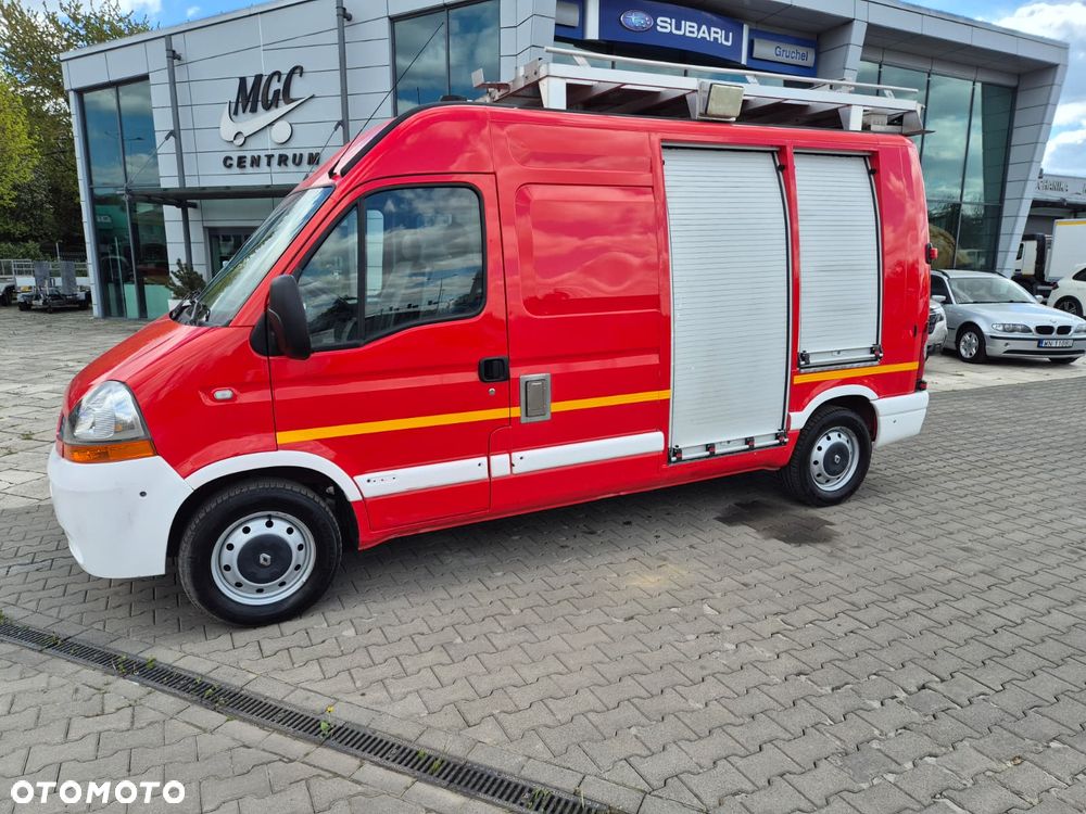 Renault Master 2.5 DCi 120 / STRAŻ POŻARNA / AUTO POŻARNICZE / 4 MIEJSCA / BEZWYPADKOWY / ORYGINALNY PRZEBIEG / DRABINA / ORYGINALNA ZABUDOWA / IDEALNY DO OSP LUB PSP / STAN IDEALNY - 11