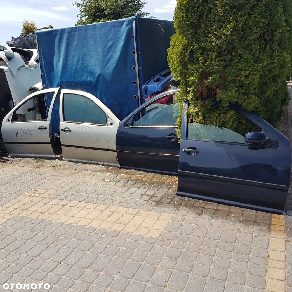 drzwi szyba zamek podnośnik vw golf 4 IV przód tył - 1