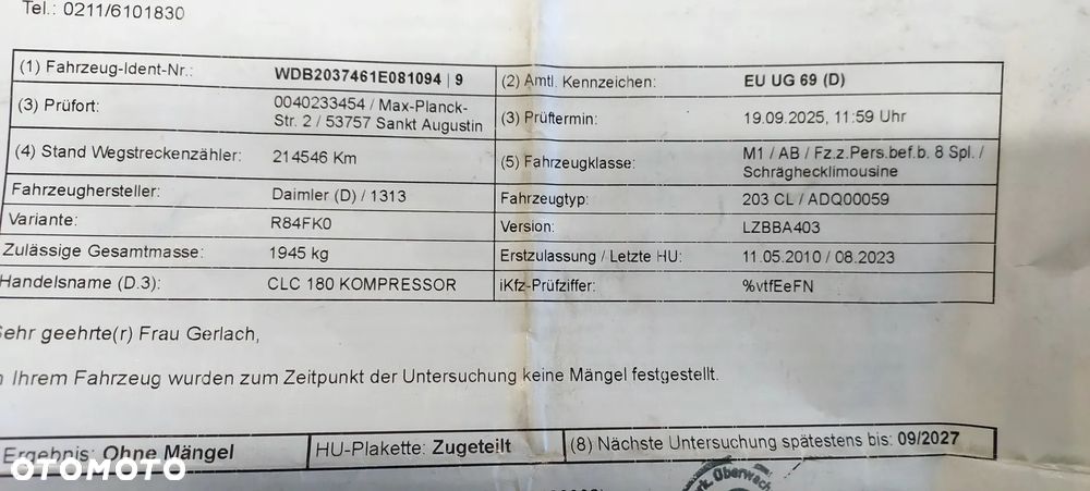 Mercedes-Benz CLC - 13