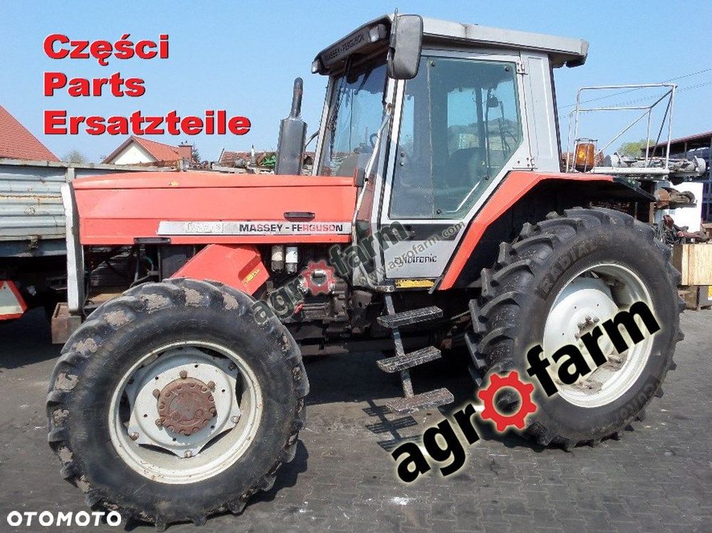 Massey Ferguson 3610 części, silnik, most przedni - 1