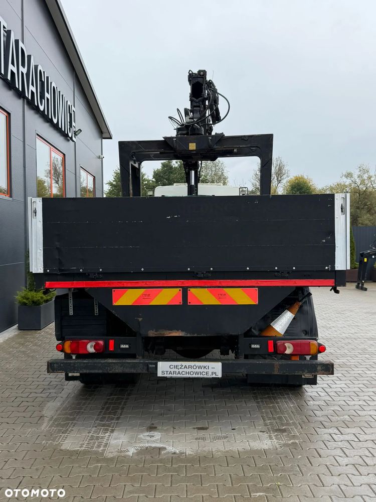 DAF LF CF 55.220 // ANGLIK // skrzynia z żurawiem HIAB 111 B-2 DUO // HDS żuraw dzwig kran Krane - 17