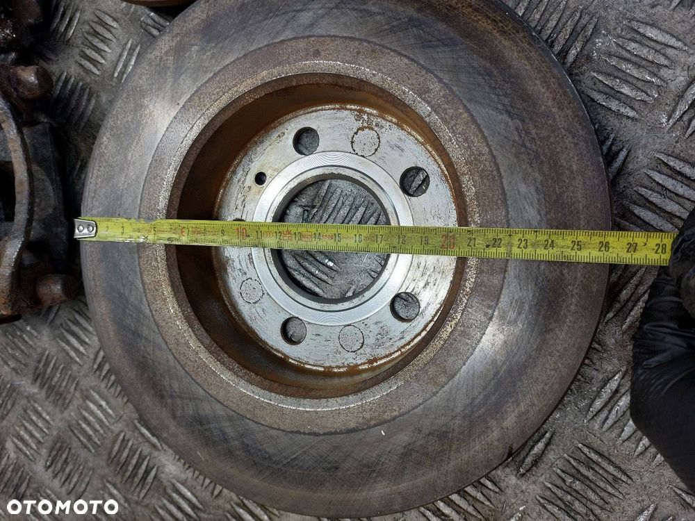 TARCZE HAMULCOWE TYŁ + KLOCKI + ZACISKI OPEL ZAFIRA A ASTRA G - 4