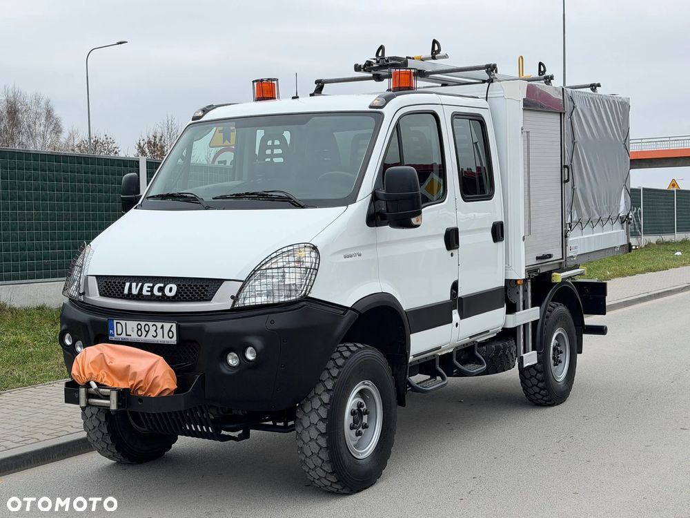 Iveco DAILY 55S17DW  4X4 SALON PL  1 WŁAŚCICIEL 100% BEZWYPADKOWE DOKA  7-OS - 1