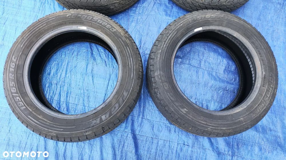 OPONY LETNIE WIELOSEZONOWE WZMACNIANE DO BUSA 195/65R16C 195 65 16C  A867 TIGAR CARGOSPEED KOMPLET MERCEDES VITO - 11