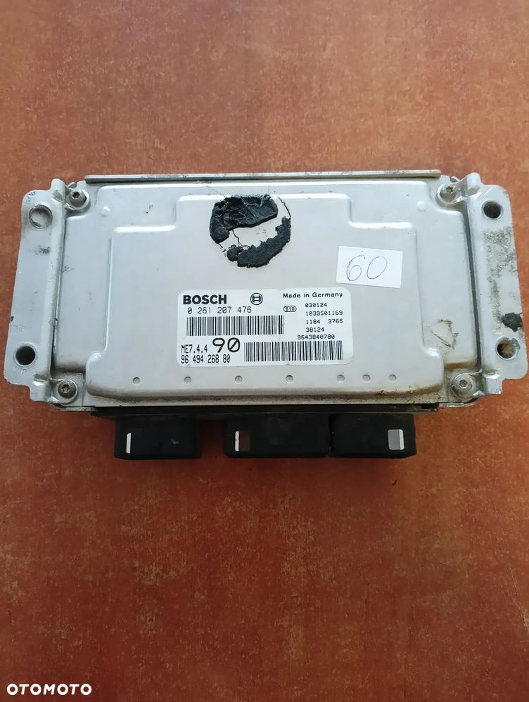 KOMPUTER STEROWNIK SILNIKA 0261207476 CITROEN XSARA - 1