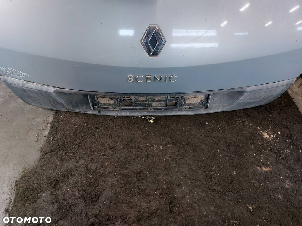 KOMPLETNY TYŁ RENAULT SCENIC II NV632 KLAPA BAGAŻNIKA BEZ SZYBY - 6
