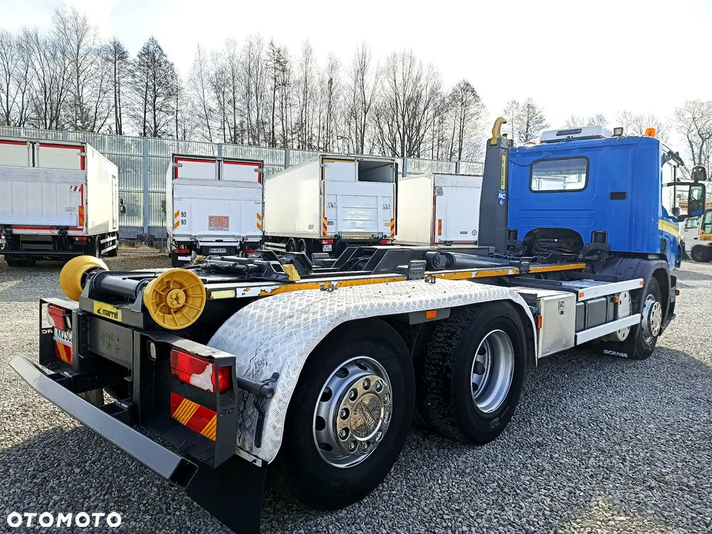 Scania P320 6x2 Hakowiec Marrel , oś skrętna - 5