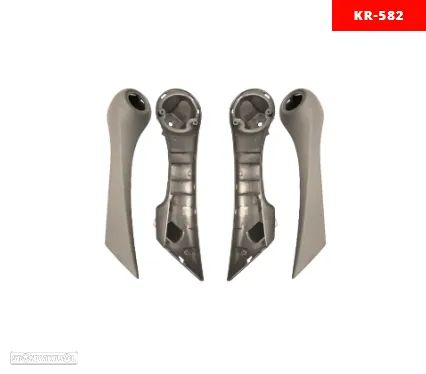 Kit completo de Puxadores de porta interior - Renault Megane II - 1