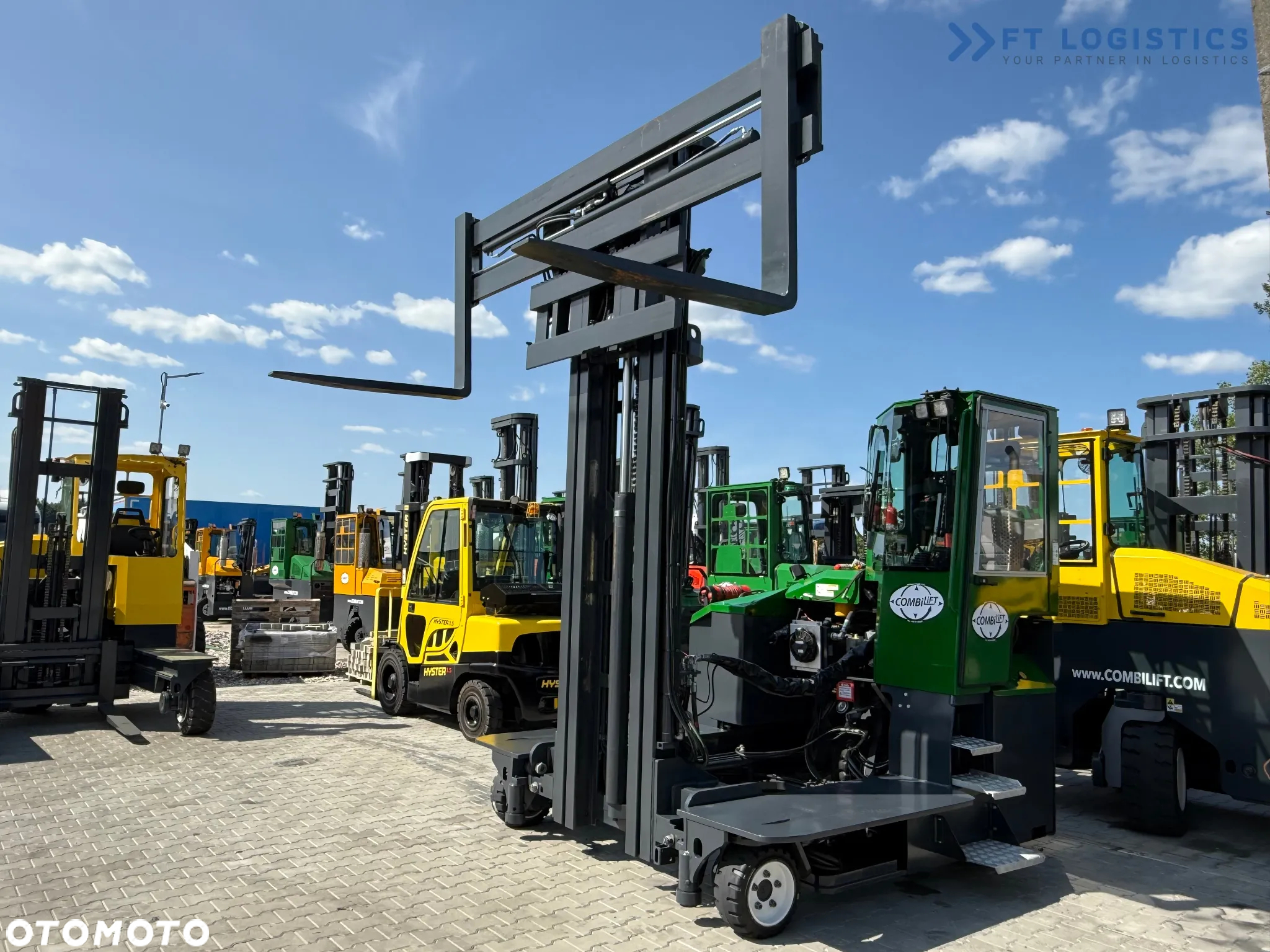 Combilift C5000E / ELEKTRYCZNY / TRIPLEX 8300MM / WOLNY SKOK / SZEROKI POZYCJONER / PRZESUW WIDEŁ / BATERIA JAK NOW - 22