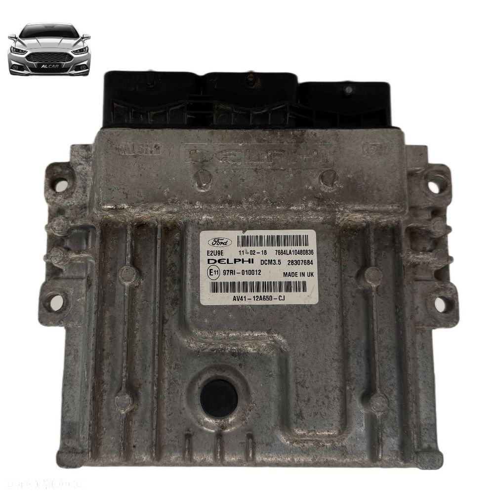 STEROWNIK SILNIKA 2.0 TDCI EURO 5 FORD KUGA MK2 AV41-12A650-CJ - 1