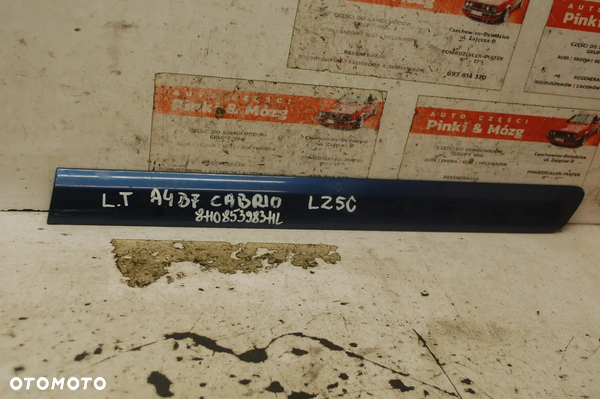 LISTWA BŁOTNIKA PRAWY LEWY TYŁ TYLNY AUDI A4 B7 CABRIO LZ5C 8H0853983 8H0853984