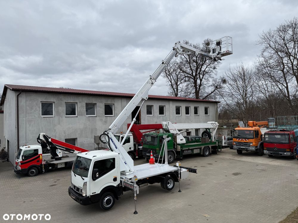 Nissan Podnośnik Koszowy Multitel MJ 201 21 Metrów 13 w Bok Tylko 960 MTH ! Kosz 225  KG! Zwyżka! Ogon  ! UDT! jak Wumag Ruthmann GSR - 14