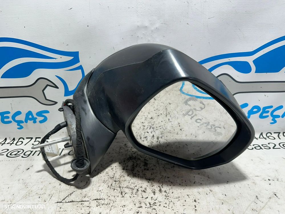 .Espelho Retrovisor Lateral Direito Direito Original Citroen C3 Picasso 024676 2009 - 2013 - 2