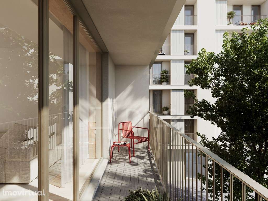 Apartamento T3 com varanda no novo empreendimento no campo Grande - Grande imagem: 5/73