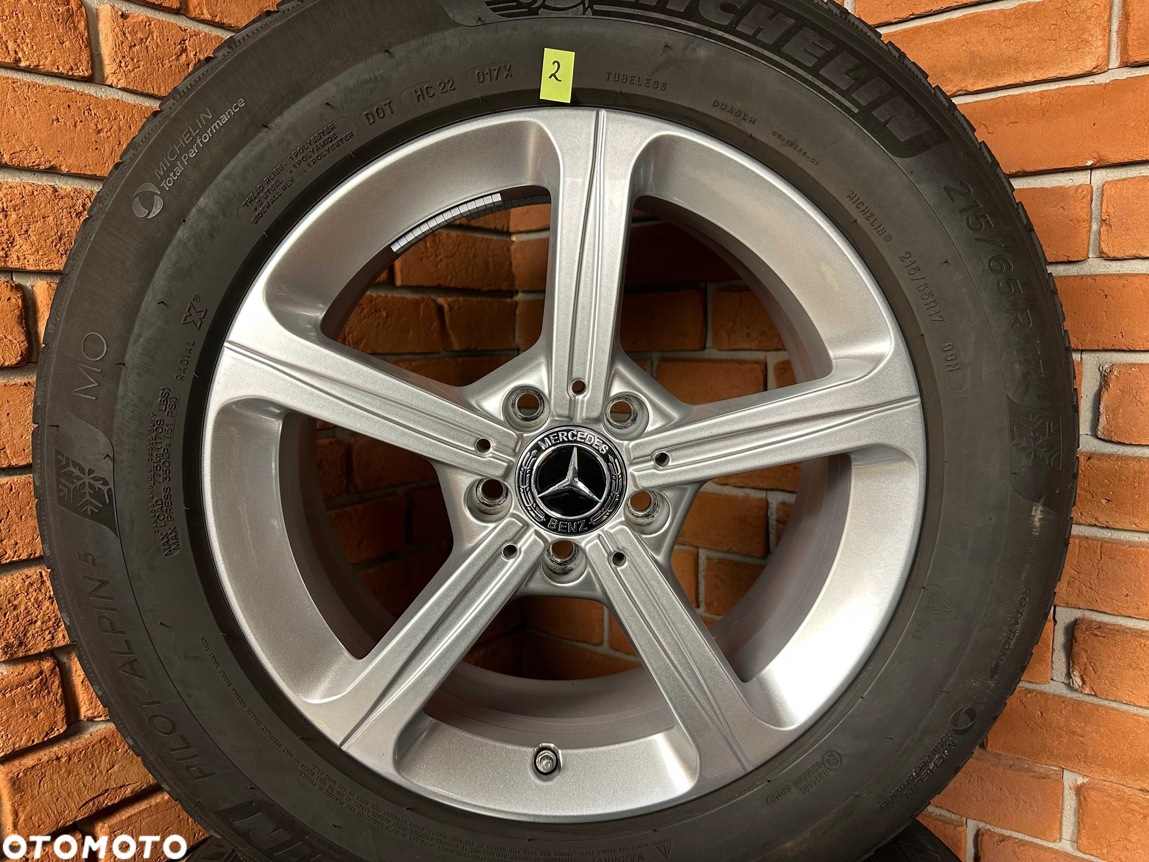 Koła Felgi 18 5x112 Mercedes GLA H247 GLB X247 ZIMA Czujniki Zima - 3