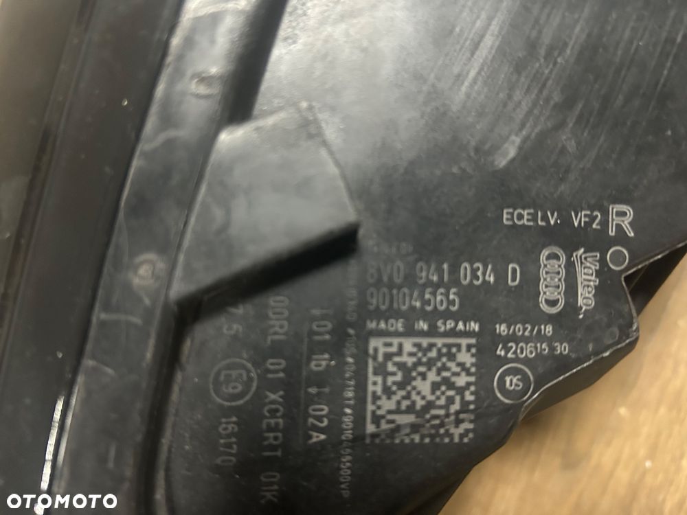 REFLEKTOR LAMPA PR. FULL LED AUDI A3 8V LIFT 8V0941034D IGLA ORG - 3