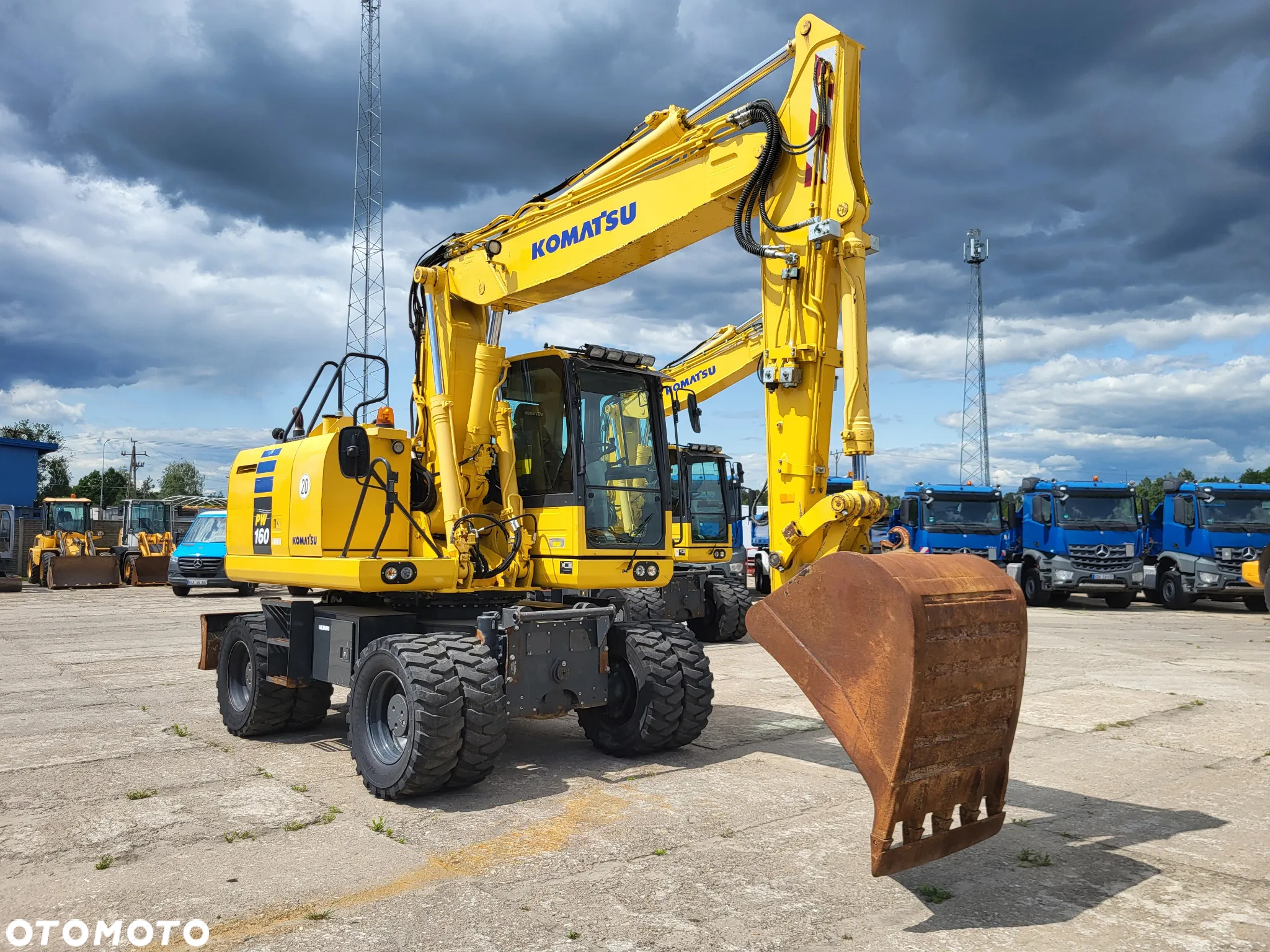 Komatsu PW 160 -10 spr z Niemiec - 6