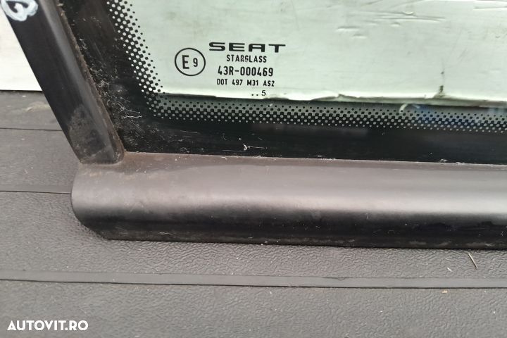 Geam usa fata dreapta 43R-000469 43R-000469 Seat Altea 1 [2004 - 2009 - 3