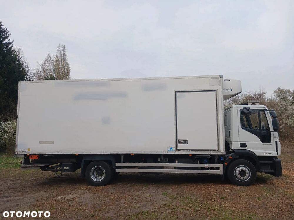Iveco EUROCARGO 140E19 E6 2016r Izoterma Chłodnia Mroźnia agregat 230V Winda Carrier SUPRA 850 - 22
