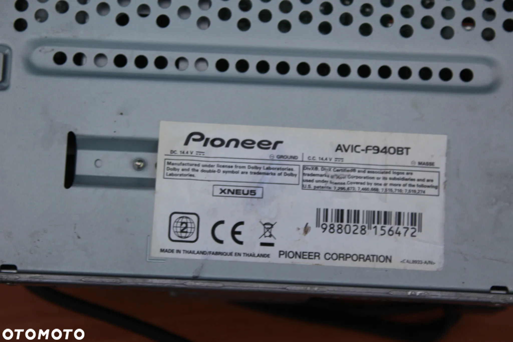 RADIO SAMOCHODOWE PIONEER AVIC-F940BT BLUETOOTH 2 DIN - 13