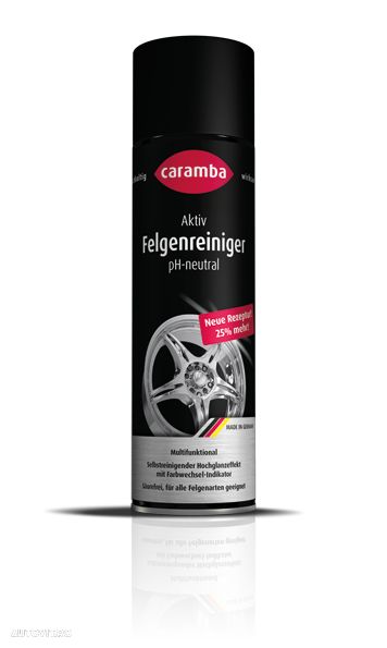 Spray curatat jante aliaj , jante otel si jante cromate Caramba, pH Neutru, 500ml - 1