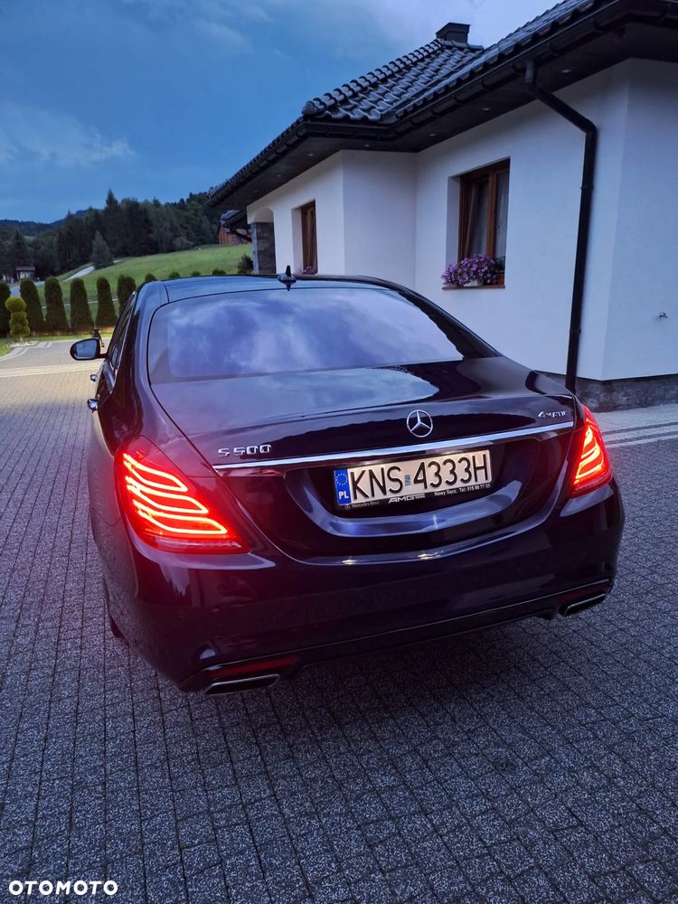 Mercedes-Benz Klasa S 500 4-Matic L 7G-TRONIC - 14