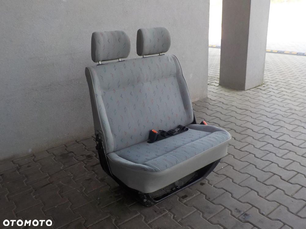 VW T4 SIEDZENIE FOTEL DWÓJKA PODWÓJNY PRZÓD INKA - 1