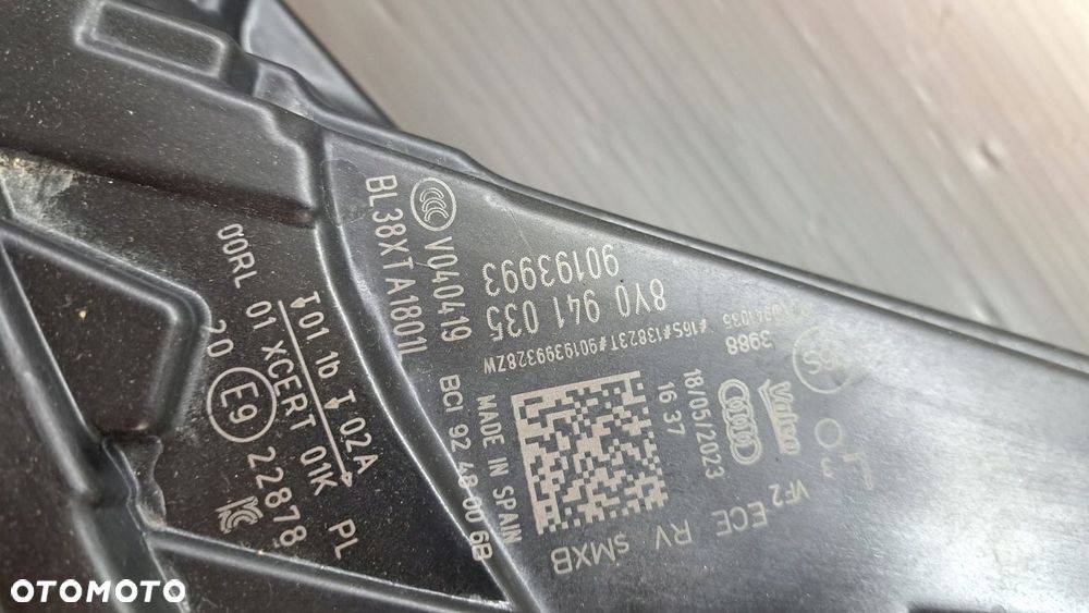 REFLEKTOR LAMPA FULL LED AUDI A3 S3 8Y0 2018-2023 MATRIX KOMPLETNA - 4