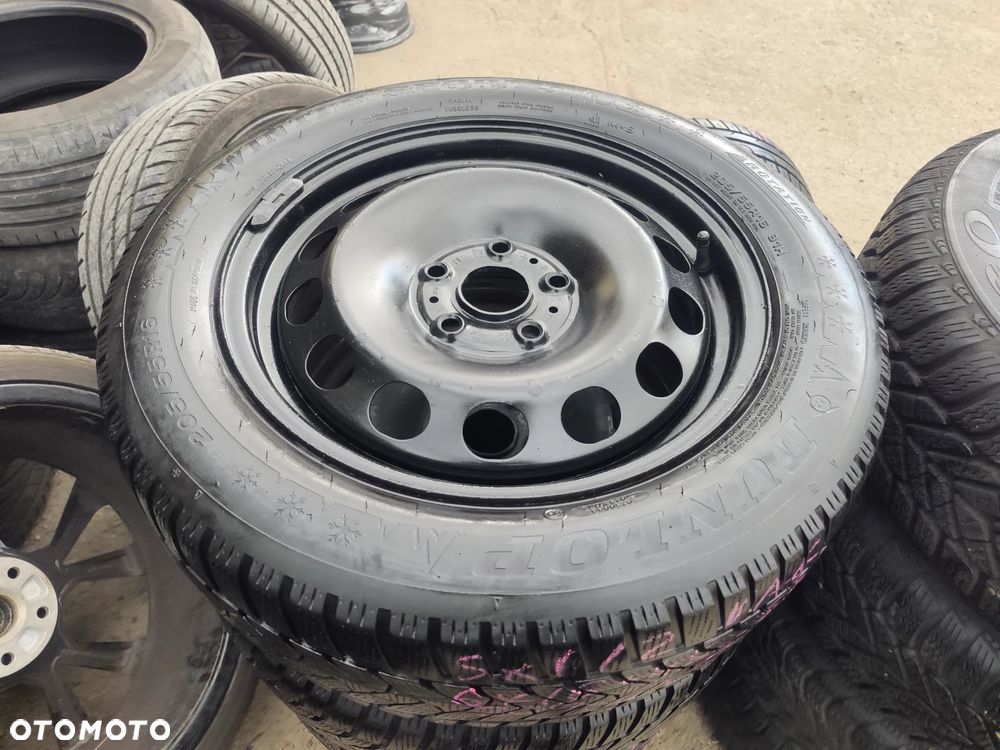 5x112 Koła Zimowe Zima Felgi Stalowe Stal 16 VW SHARAN GOLF 5 6 7 V VI VII CADDY TOURAN JETTA PASSAT B5 B6 B7 SKODA OCTAVIA II III IV 2 3 4 SUPERB YETI SEAT EXEO LEON TOLEDO ALTEA ALHAMBRA AUDI A3 8P 8V A4 B5 B6 B7 A6 C5 C6 5,5mm 23r. Legnica ALU-RAD 205/55 - 1