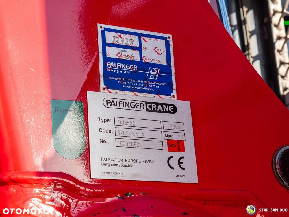 Volvo FE 320 6x2 PALFINGER PK 16502 HDS Żuraw Crane - 26