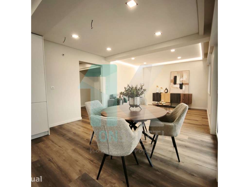 Apartamento T3 com varanda totalmente renovado e vista para o Monsa... - Grande imagem: 5/31