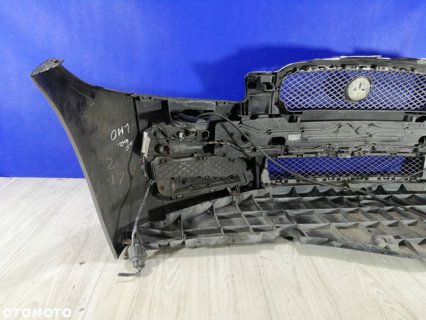 Jaguar XF Lift zderzak grill przód przedni PDC spryski 11/15 LMO - 7