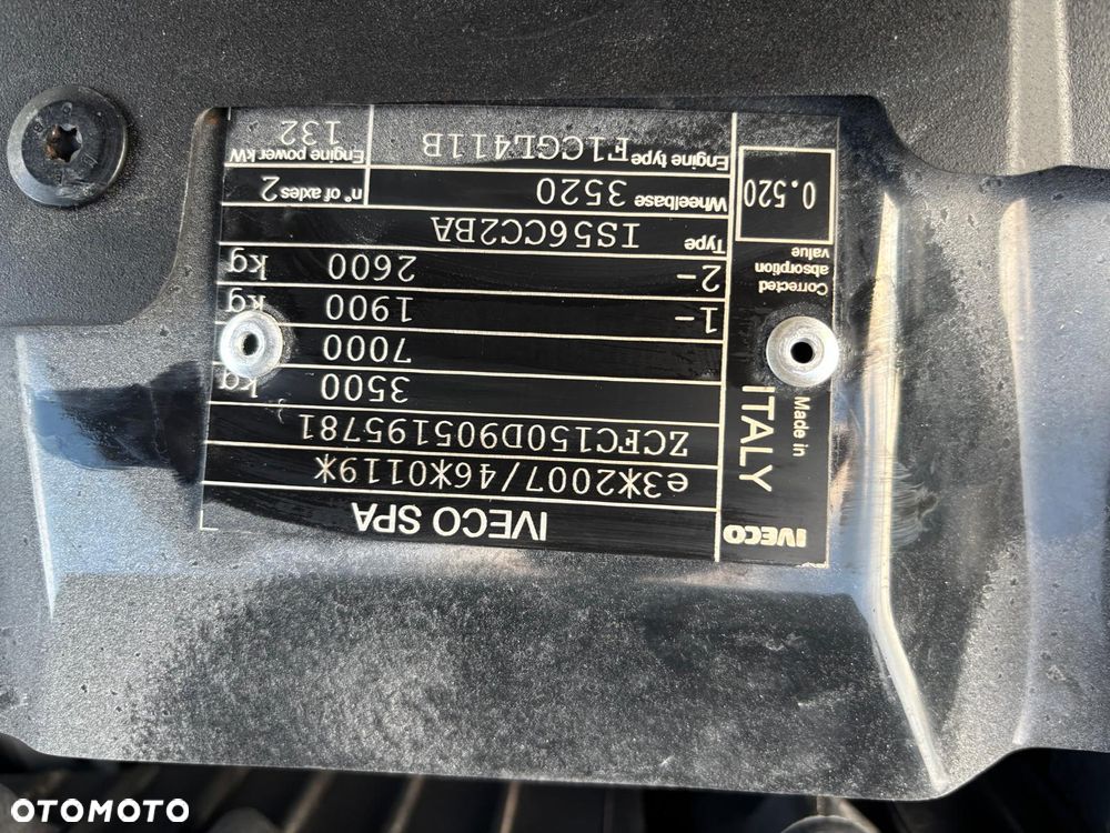 Iveco DAILY 50C15,,50C17,,50C18,,35C15,,35C17,,35C18,,35C13 - 9