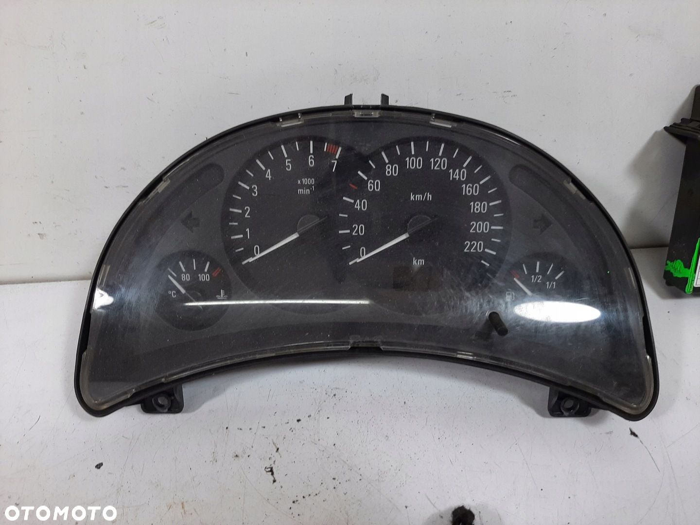 OPEL CORSA C 1.2 16V 3D 01R STEROWNIK SILNIKA ZESTAW 0261206074 09115112 - 7