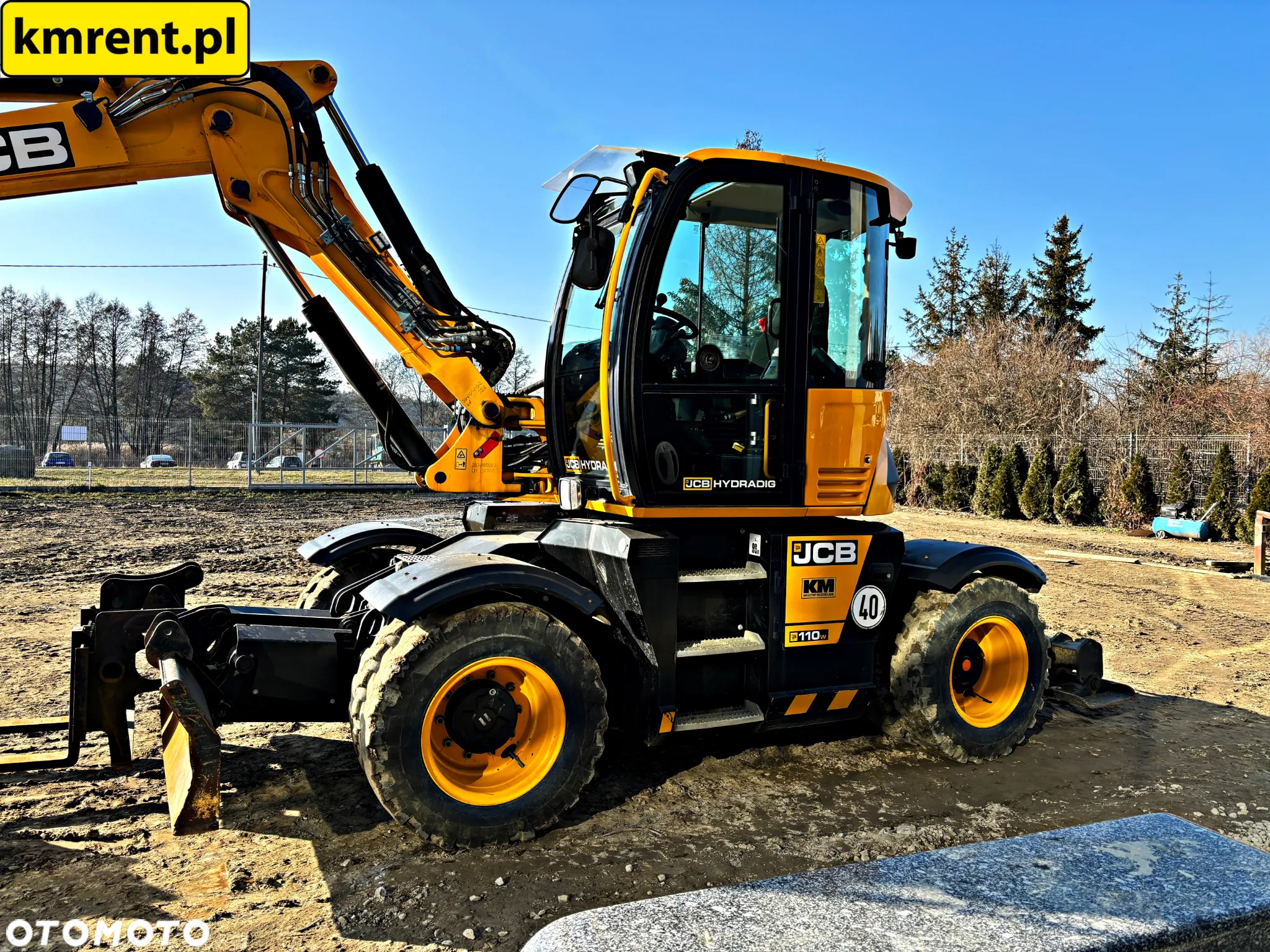 JCB HD110WTT4 KOPARKA KOŁOWA HYDRADIG 2017R. | LIEBHERR 311 312 JCB JS 130 KOMATSU 98 110 - 12