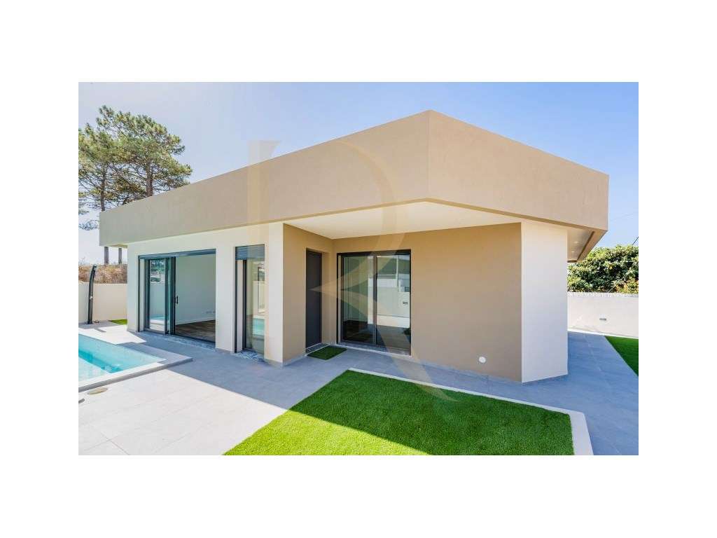 Moradia Nova Isolada T3 Térrea com Piscina | Pinhal Conde da Cunha - Grande imagem: 4/45