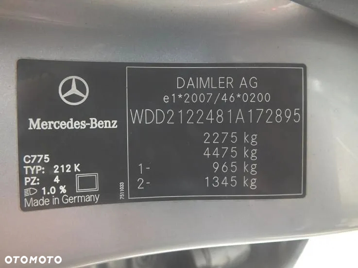 Mercedes-Benz Klasa E - 13