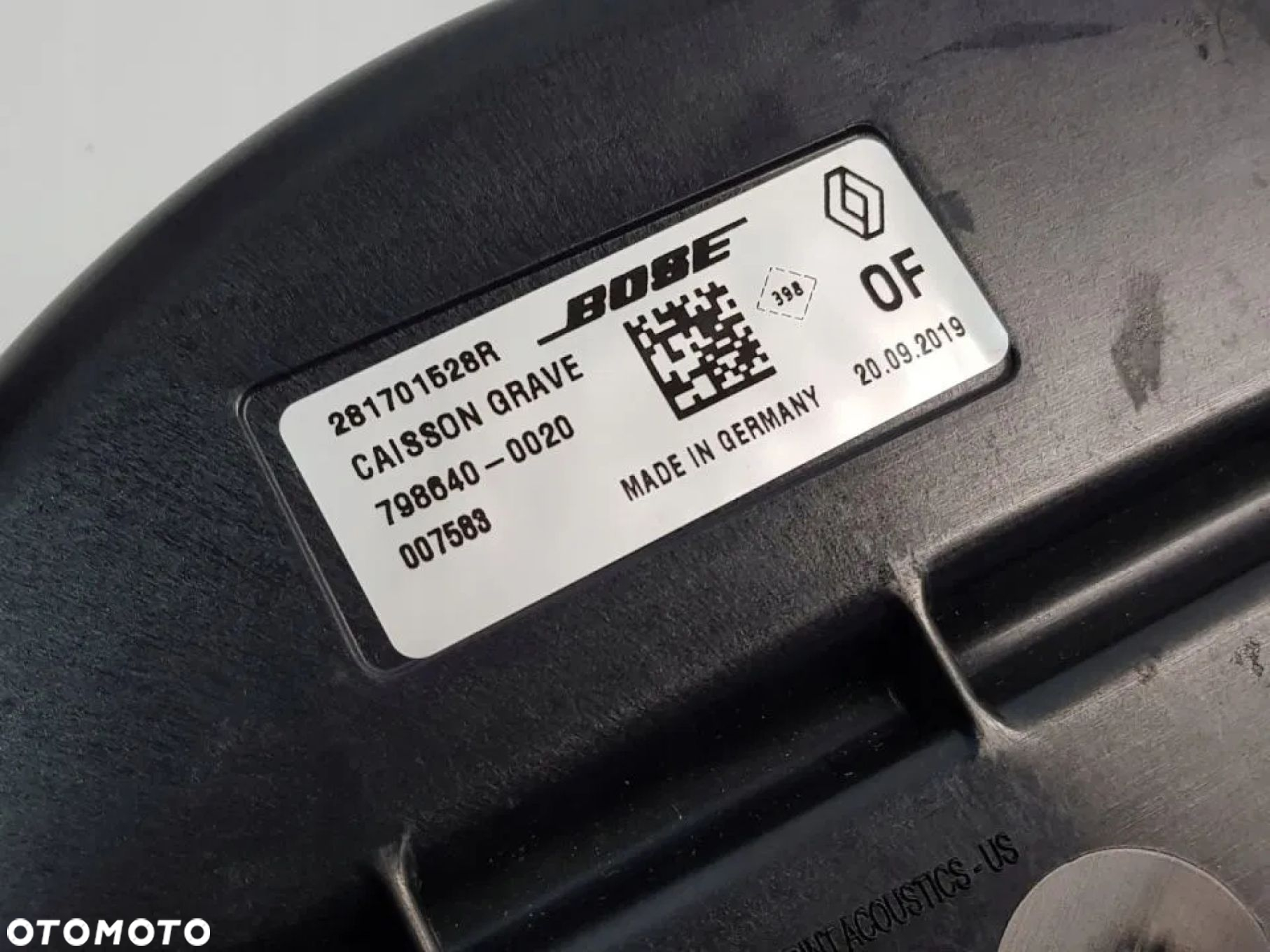 SUBWOOFER GŁOŚNIK BOSE 281701528R TALISMAN - 5