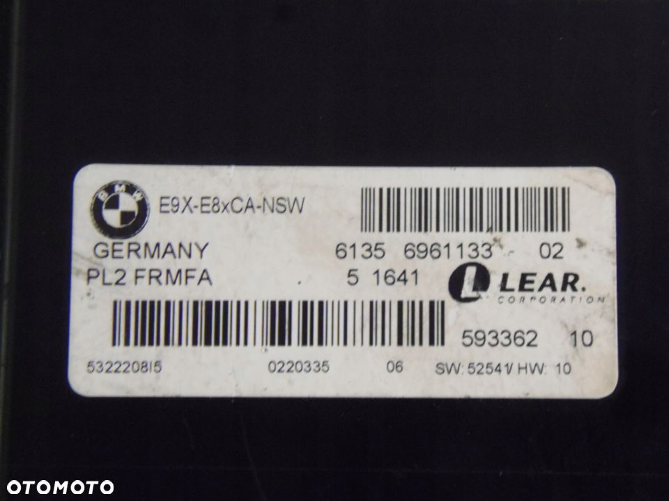 BMW 1 E87 118D MODUL SWIATEL 6961133 02 KOMFORTU - 1