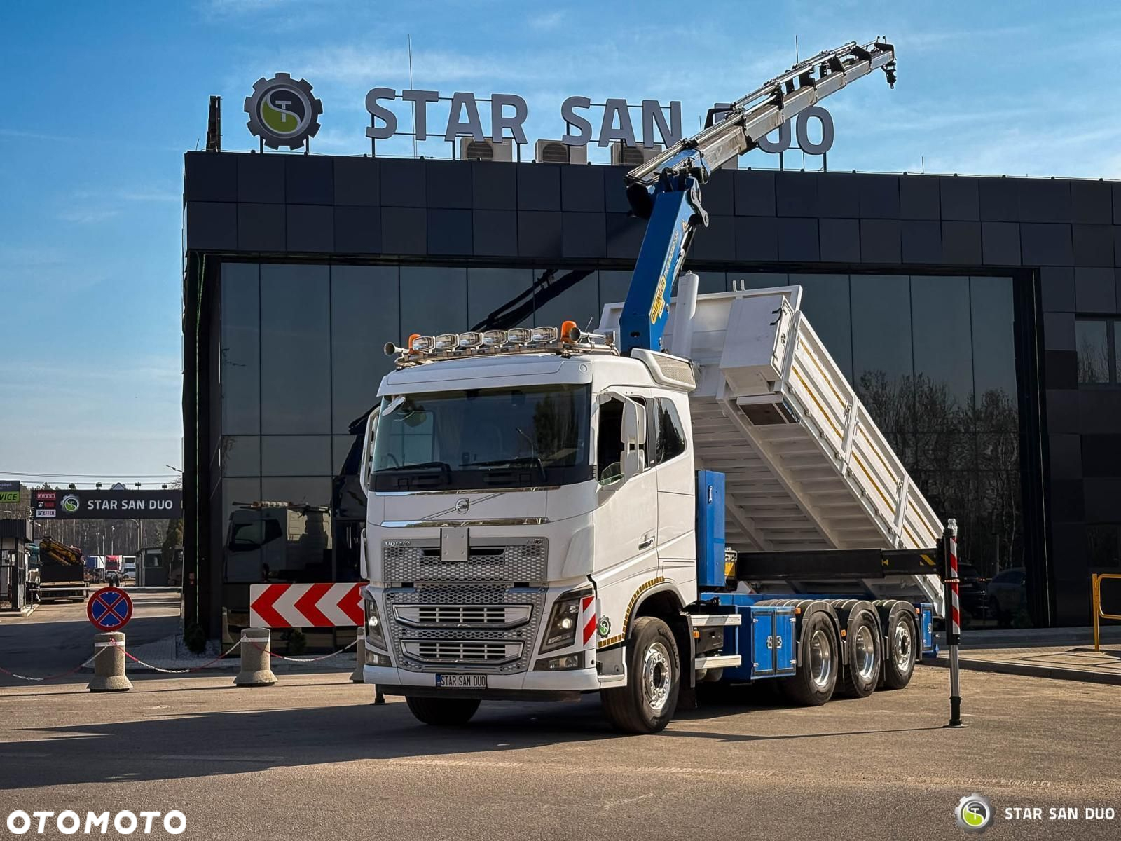 Volvo FH 16.550 8x4 Palfinger PK 34002-SH HDS Wywrotka Rotator - 2