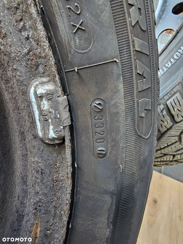 KOŁA FELGI STALOWE OPONY ZIMOWE TOYOTA AVENSIS 5x114,3 205/60/16 R 16 et39 - 6