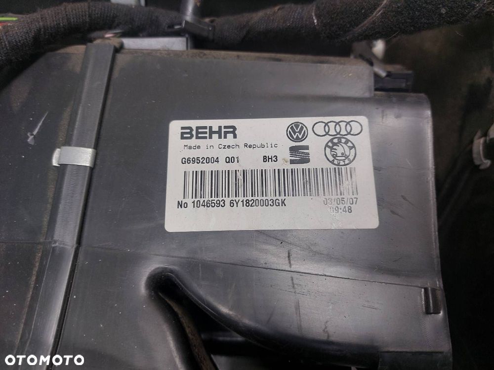 KOMPLETNA KLIMATYZACJA SWAP SKODA FABIA I LIFT 1.4 TDI 6Y0820045C - 17