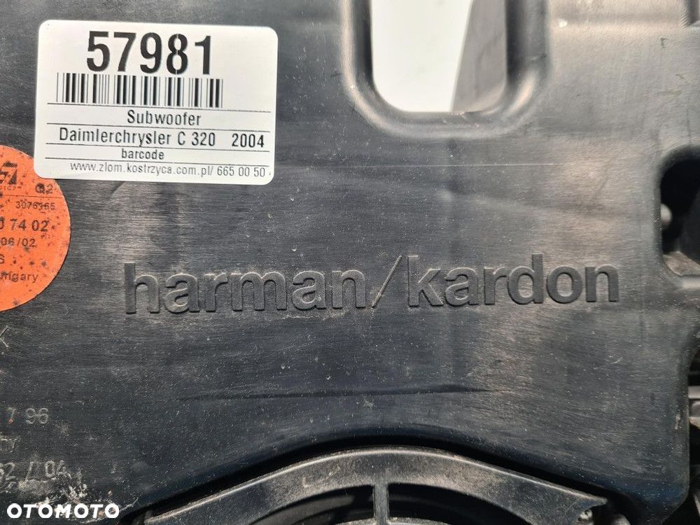 MERCEDES W203 LIFT KOMBI SUBWOOFER A2038207402 - 3
