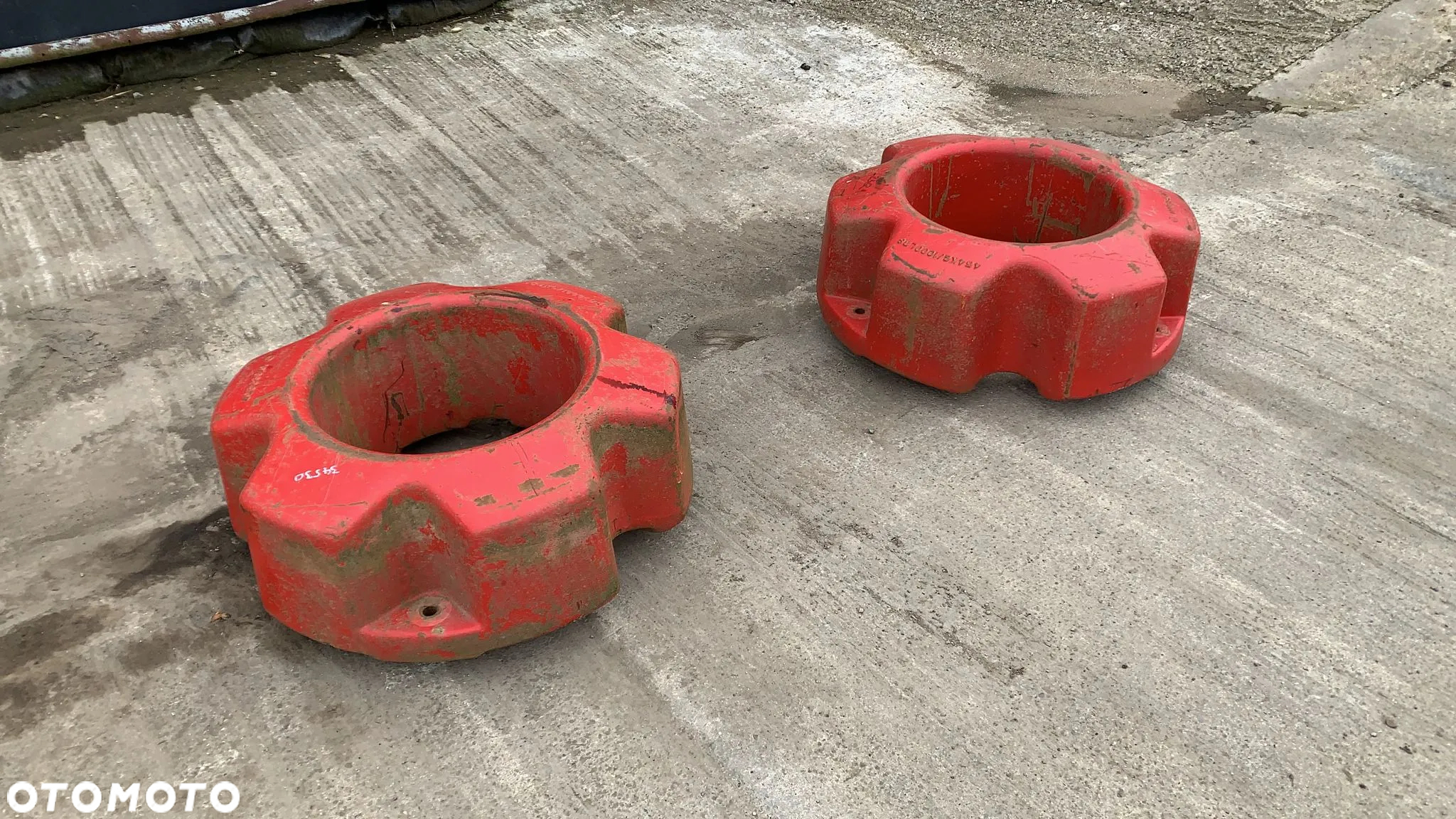 Obciążniki balast obciążnik w koła 2 x 900 JOHN DEERE  Ferguson Valtra - 10